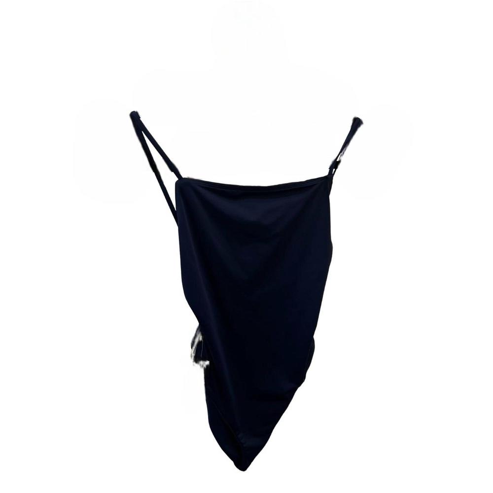 NEW BELLA DAHL square neck one piece swimsuit in very navy